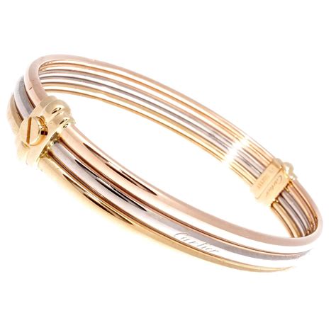 bracelet cartier avec cordon|cartier tricolor gold bracelets.